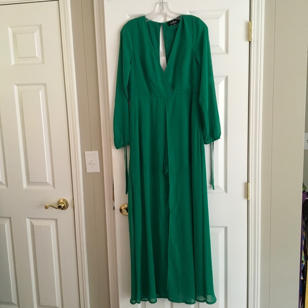 Lulu's Green Jumpsuit Chic and Versatile